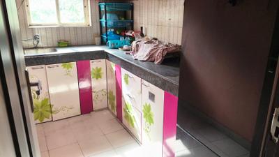 Kitchen Image of 1000 Sq.ft 2 BHK Apartment / Flat for rent in Chinar Park Kolkata for Rs. 21000