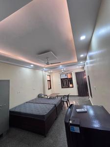 Hall Image of 400 Sq.ft 1 RK Builder Floor for rent in Patel Nagar New Delhi for Rs. 16500