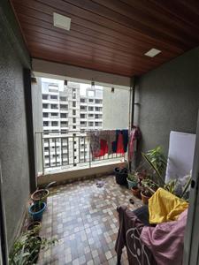 Balcony Image of 950 Sq.ft 2 BHK Apartment / Flat for sale in Majestique Manhattan H Building, Wagholi Pune for Rs. 6900000
