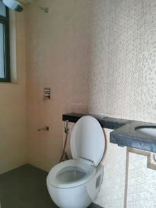 Bedroom Three Image of 1365 Sq.ft 3 BHK Apartment / Flat for rent in Kasarvadavali Thane for Rs. 50000