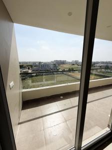 Balcony Image of 1705 Sq.ft 3 BHK Apartment / Flat for rent in Skyline Elevate, Utrathiya Zirakpur for Rs. 34000