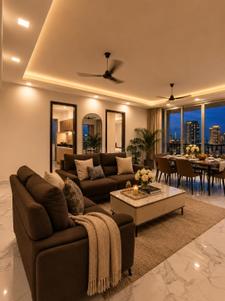 Hall Image of 3500 Sq.ft 4 BHK Apartment / Flat for sale in NSG Chittaranjan Tower, Powai Mumbai for Rs. 77500000