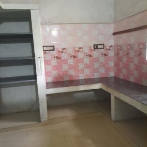 Kitchen Image of 450 Sq.ft 1 BHK Independent House for rent in Kombakkam Puducherry for Rs. 3600
