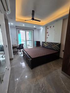 Bedroom Image of 300 Sq.ft 1 RK Builder Floor for rent in Rajouri Garden New Delhi for Rs. 22000