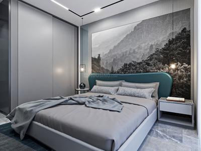 Bedroom Image of 2238 Sq.ft 3 BHK Apartment / Flat for sale in Vesu Surat for Rs. 11100000