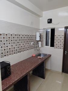 Kitchen Image of 1250 Sq.ft 3 BHK Builder Floor for rent in New Town Kolkata for Rs. 26000