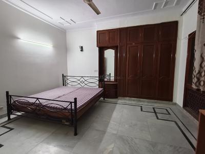 Bedroom Image of 1500 Sq.ft 2 BHK Builder Floor for rent in Shivalik New Delhi for Rs. 60000