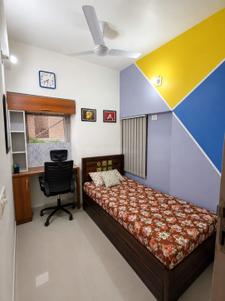 Bedroom Image of 1400 Sq.ft 2.5 BHK Apartment / Flat for sale in Adani The Meadows, Shantigram Ahmedabad for Rs. 11000000