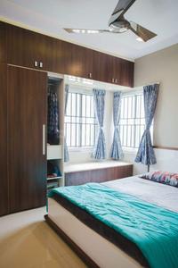 Bedroom Image of 890 Sq.ft 3 BHK Apartment / Flat for sale in Sattva Park Cubix Phase 1, Devanahalli Bengaluru for Rs. 7500000