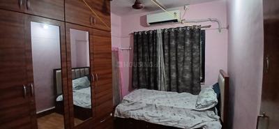 Bedroom Image of 600 Sq.ft 2 BHK Apartment / Flat for rent in Kasarvadavali Thane for Rs. 40000