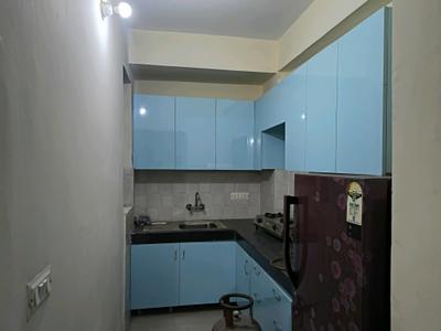Kitchen Image of 585 Sq.ft 1 BHK Apartment / Flat for rent in Aditya Urban Homes Phase 1A, Bamheta Village Ghaziabad for Rs. 13999