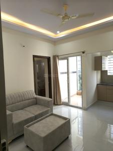 Hall Image of 600 Sq.ft 1 BHK Apartment / Flat for rent in Nagavara Bengaluru for Rs. 25000