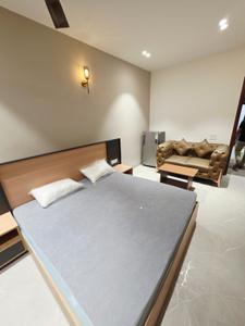 Bedroom Image of 750 Sq.ft 1 RK Studio for rent in DLF Siris Estate, DLF Phase 3 Gurgaon for Rs. 25750