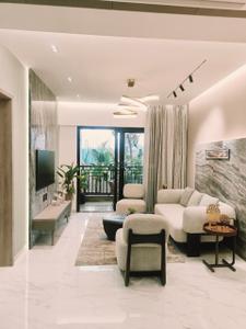 Living Room Image of 1117 Sq.ft 2 BHK Apartment / Flat for sale in Kohinoor Regalia Towers, Wakad Pune for Rs. 11800000