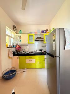 Kitchen Image of 610 Sq.ft 1 BHK Apartment / Flat for rent in Vyas Whispering Wind Phase II, Pashan Pune for Rs. 25000