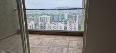 Balcony Image of 1325 Sq.ft 2.5 BHK Apartment / Flat for rent in VJ Yashwin Supernova, Wakad Pune for Rs. 35000