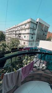Balcony Image of 1480 Sq.ft 3 BHK Apartment / Flat for sale in Shyamal Ahmedabad for Rs. 9900000
