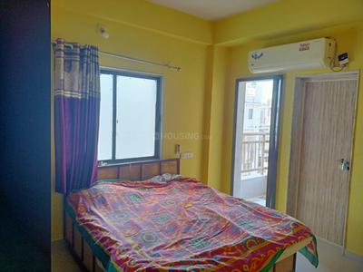 Bedroom Image of 1200 Sq.ft 2 BHK Apartment / Flat for rent in Shukan Gold, Gota Ahmedabad for Rs. 25000