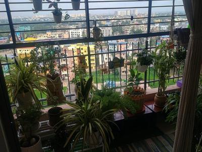 Balcony Image of 1080 Sq.ft 2 BHK Apartment / Flat for sale in Siddha Happyville , Rajarhat Kolkata for Rs. 9000000