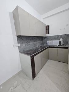 Kitchen Image of 450 Sq.ft 1 BHK Builder Floor for sale in Saket New Delhi for Rs. 2750000