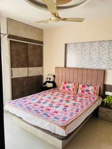 Bedroom Image of 1200 Sq.ft 2 BHK Apartment / Flat for rent in Kalp Desire, Gotri Vadodara for Rs. 17000