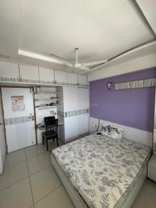 Bedroom Image of 1683 Sq.ft 3 BHK Apartment / Flat for rent in Shypram Parisar, Ognaj Ahmedabad for Rs. 30000