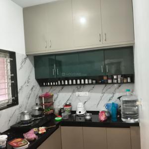 Kitchen Image of 500 Sq.ft 1 RK Builder Floor for rent in Akshara Green City Township, Budigere Cross Bengaluru for Rs. 11500