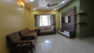 Living Room Image of 1050 Sq.ft 2 BHK Apartment / Flat for rent in Raviraj Fortaleza Apartment, Kalyani Nagar Pune for Rs. 60000