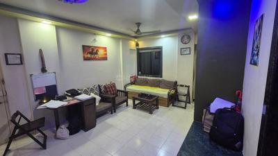 Living Room Image of 550 Sq.ft 1 BHK Apartment / Flat for rent in Vijay Park, Kasarvadavali Thane for Rs. 20000