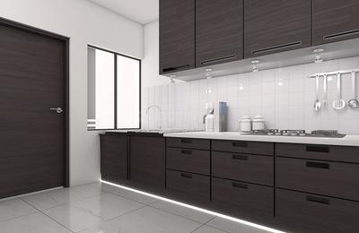 Kitchen Image of 951 Sq.ft 2 BHK Apartment / Flat for sale in Sai Sanskruti Phase 2, Yewalewadi Pune for Rs. 5900000