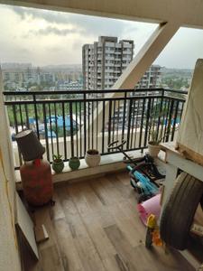 Balcony Image of 1365 Sq.ft 3 BHK Apartment / Flat for rent in K Ville, Ravet Pune for Rs. 29000