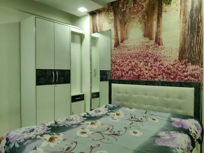 Bedroom Image of 905 Sq.ft 2 BHK Apartment / Flat for rent in Swastik Palm, Thane West Thane for Rs. 36000