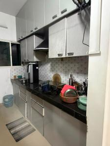 Kitchen Image of 1100 Sq.ft 2 BHK Apartment / Flat for rent in Krishna Vrindavan, Zingabai Takli Nagpur for Rs. 21000