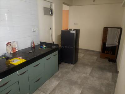 Kitchen Image of 1000 Sq.ft 2 BHK Apartment / Flat for rent in Wagholi Pune for Rs. 26500