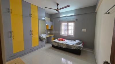 Bedroom Image of 1500 Sq.ft 3 BHK Apartment / Flat for rent in Jayani Paradise, Mahadevapura Bengaluru for Rs. 65000