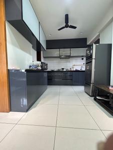 Kitchen Image of 1485 Sq.ft 3 BHK Apartment / Flat for sale in Sukirti Greens, South Bopal Ahmedabad for Rs. 9851000