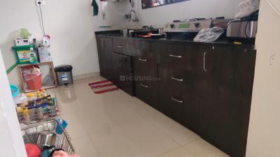 Kitchen Image of 998 Sq.ft 2 BHK Apartment / Flat for sale in Axis Whistling Meadows, Bhugaon Pune for Rs. 7200000