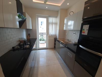 Kitchen Image of 1721 Sq.ft 3 BHK Builder Floor for sale in Motia Harmony Greens, Sanauli Zirakpur for Rs. 11500000