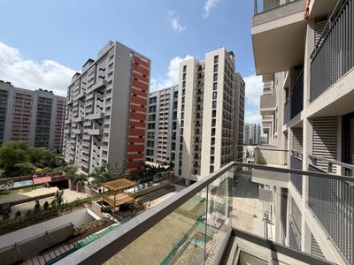 Balcony Image of 1200 Sq.ft 2 BHK Apartment / Flat for sale in The Green Parmeshwar, Jagatpur Ahmedabad for Rs. 7200000