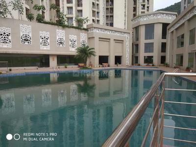 Image of 695 Sq.ft 1 BHK Apartment / Flat for rent in Bharat Ecovistas, Shilphata, Thane for Rs. 17000
