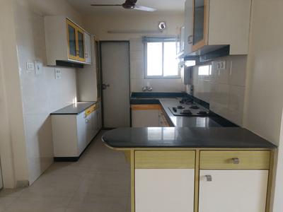 Kitchen Image of 1500 Sq.ft 4 BHK Apartment / Flat for rent in Wonder Futura 1, Kothrud Pune for Rs. 60000