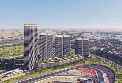 Image of 538 Sq.ft 1 BHK Apartment / Flat for sale in Sobha Solis by Sobha Realty, Motor City, Dubai for Rs. 30680000