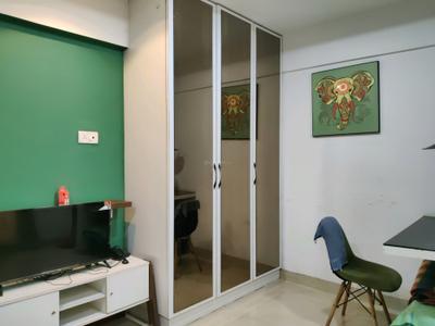 Living Room Image of 600 Sq.ft 1 BHK Apartment / Flat for sale in Kasarvadavali Thane for Rs. 5700000