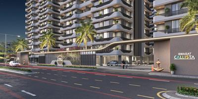 Image of 1811 Sq.ft 3 BHK Apartment / Flat for sale in Swagat Callista, Udhna, Surat for Rs. 9800000