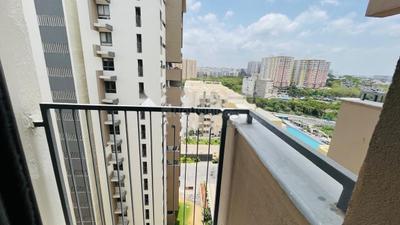 Balcony Image of 2431 Sq.ft 3 BHK Apartment / Flat for rent in Myscape Sanctuary, Hafeezpet Hyderabad for Rs. 75000