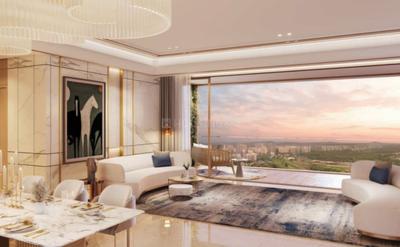 Hall Image of 2156 Sq.ft 4 BHK Apartment / Flat for sale in Lodha Altero, Wakad Pune for Rs. 32500000