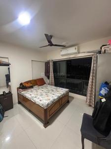 Bedroom Image of 1250 Sq.ft 3 BHK Independent House for rent in Amal Aspen Park, Goregaon East Mumbai for Rs. 130000