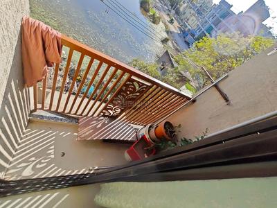 Balcony Image of 790 Sq.ft 2 BHK Apartment / Flat for rent in Sahajanand Galaxy, Bavla Ahmedabad for Rs. 20000