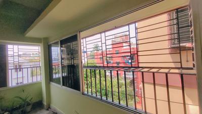 Balcony Image of 700 Sq.ft 2 BHK Apartment / Flat for sale in Airport Gate no. 1 Kolkata for Rs. 2400000