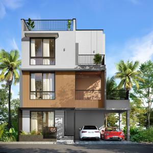 Image of 3021 Sq.ft 4 BHK Villa for sale in Radiance Edgewood, Siruseri, Chennai for Rs. 31700000